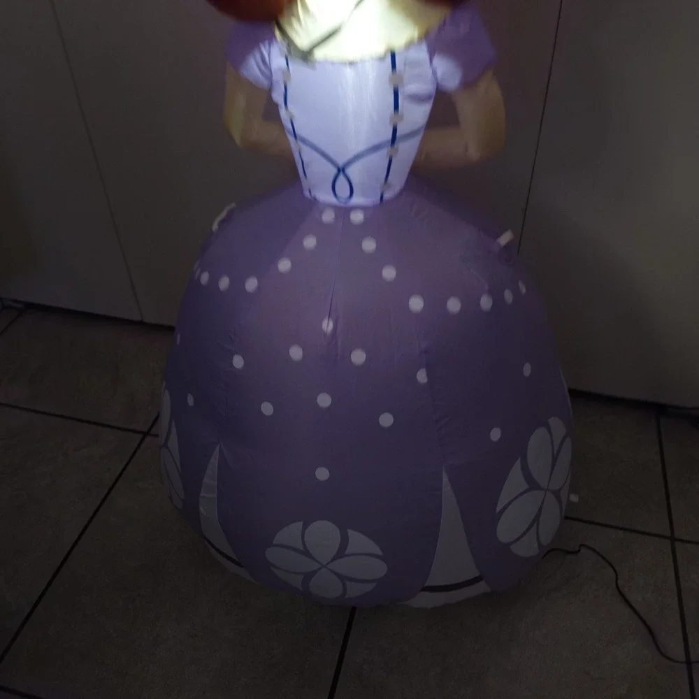 Disney Princess Sofia The First Light Up LED Airblown Inflatable - 3.5 ft TESTED
